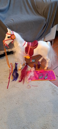 Our generation white - generation, horse
